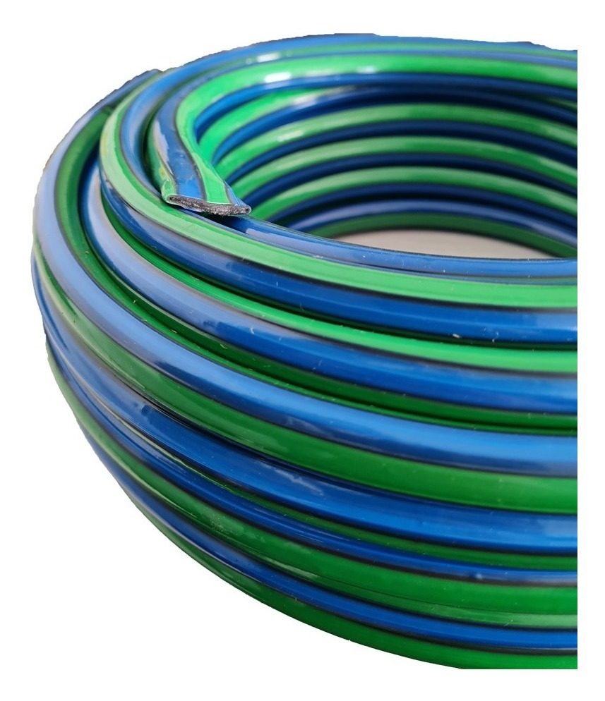 Manguera Pvc De Riego Liviana Interior Negro 1/2  X 15 M Verde Claro - 2