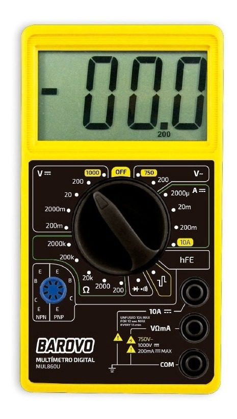 MULTIMETRO DIGITAL UDOVO