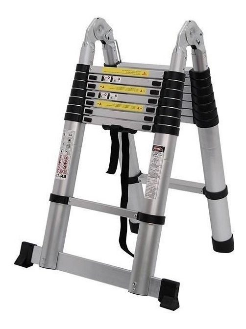 Escalera Telescopica Plegable 6x2 Hasta 150kg Miyawa