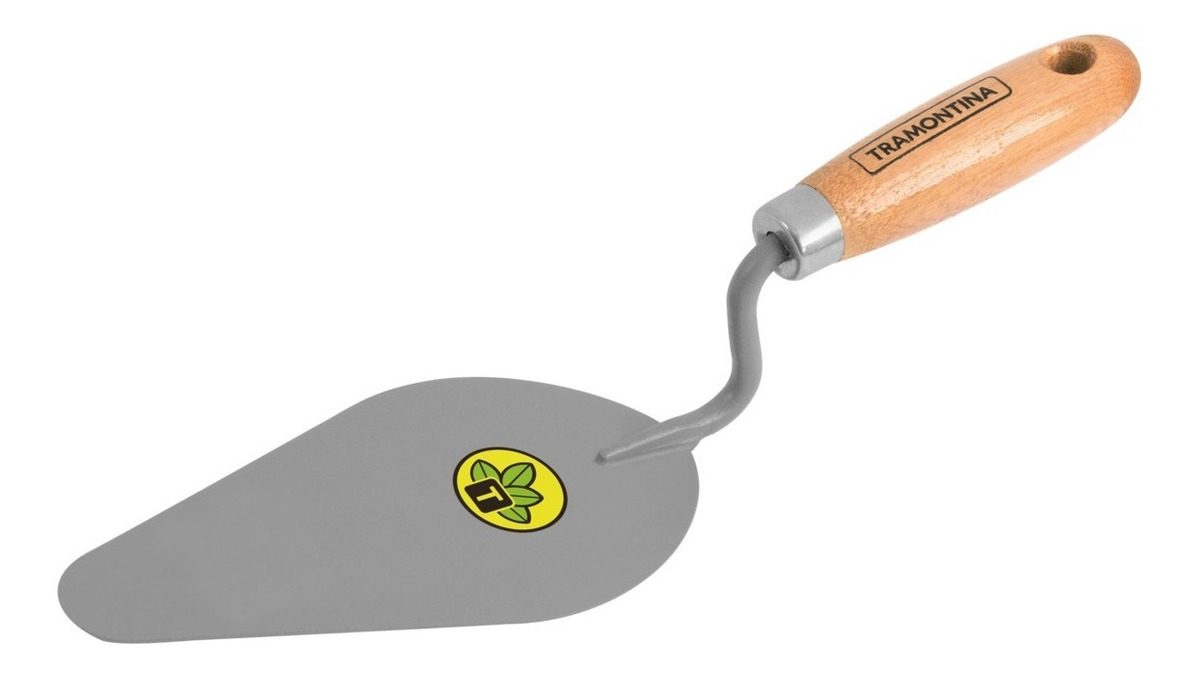 Cuchara De Albañil 7  Mango Madera Tramontina