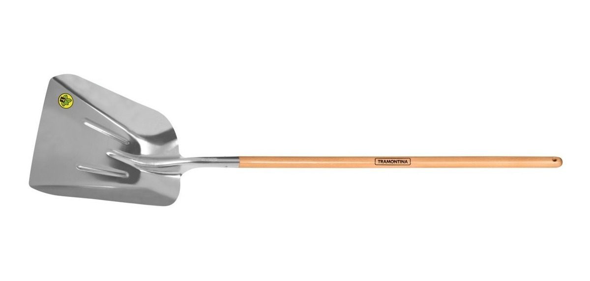 Pala Carbonera - Cerealera Aluminio C/cabo 120 Cm Tramontina