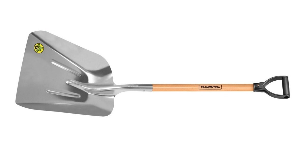 Pala Carbonera - Cerealera Aluminio C/cabo 71 Cm Tramontina