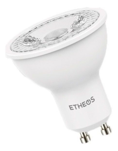 Lámpara De Led Dicroica 6 W Fria 6500k Dimerizable Etheos Blanco Frío