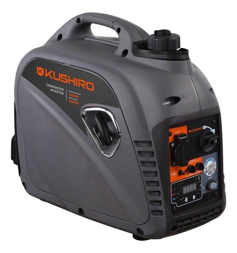 Generador 2000w Inverter Max 2200w 4,5l Manual Gi22k Kushiro