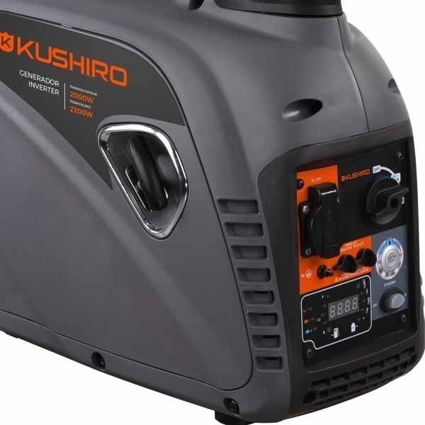 Generador 2000w Inverter Max 2200w 4,5l Manual Gi22k Kushiro - 1