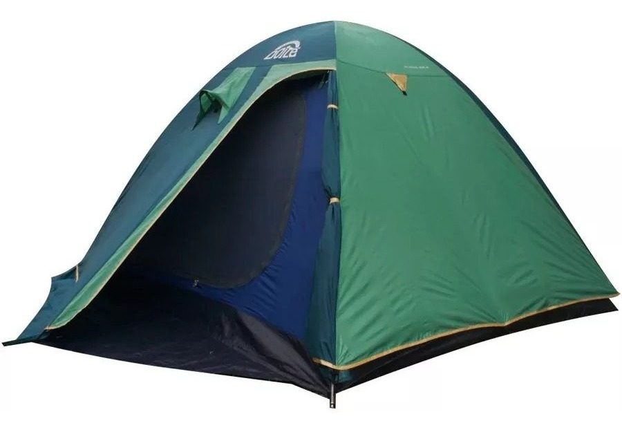 Carpa Iglu Doite Alpina Xr6  6 Personas Impermeable 3000mm Azul/verde