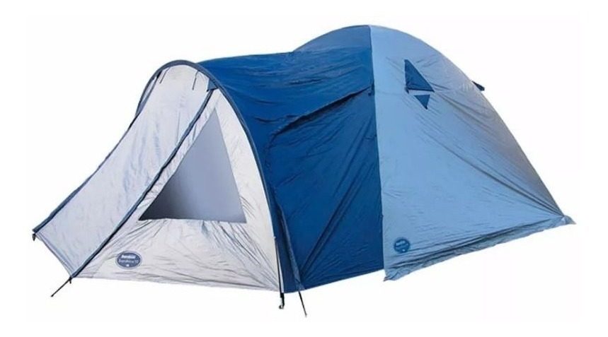 Carpa Familiar Iglu Bamboo Expedition Vi 6pers. Impermeable  Azul