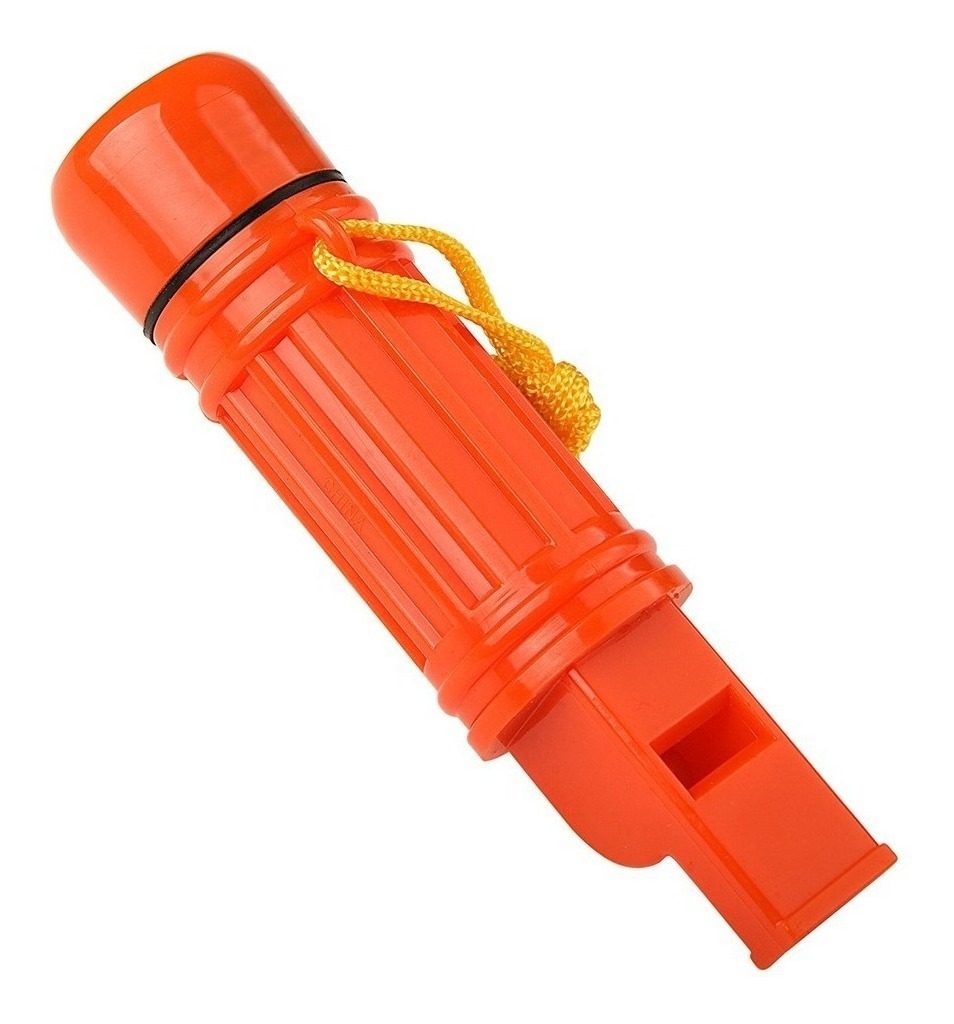 Kit Emergencia Supervivencia Brujula Silbato Pedernal Shilba