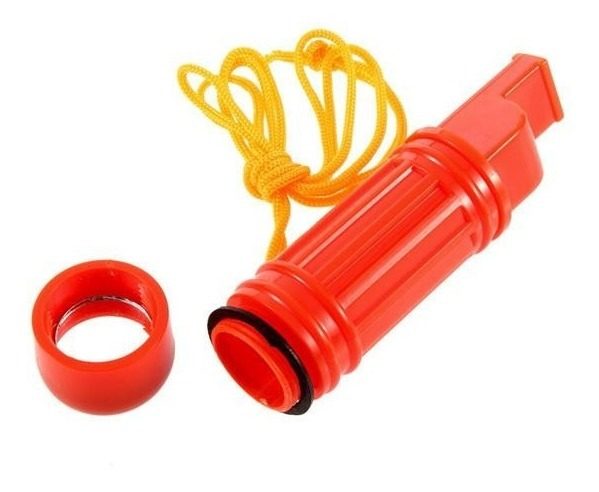 Kit Emergencia Supervivencia Brujula Silbato Pedernal Shilba - 2