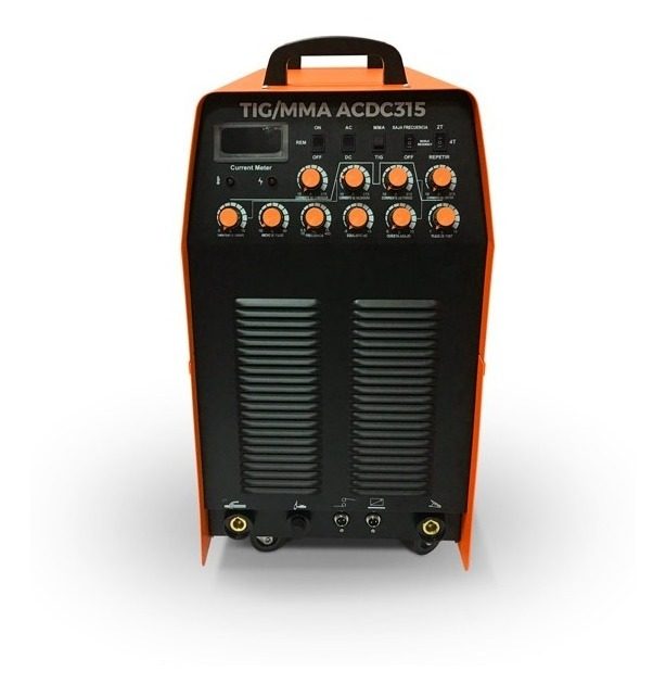 Soldadora Inverter Combinada Dc Tig/mma 315a Trifasica 9,5kv Naranja - 1