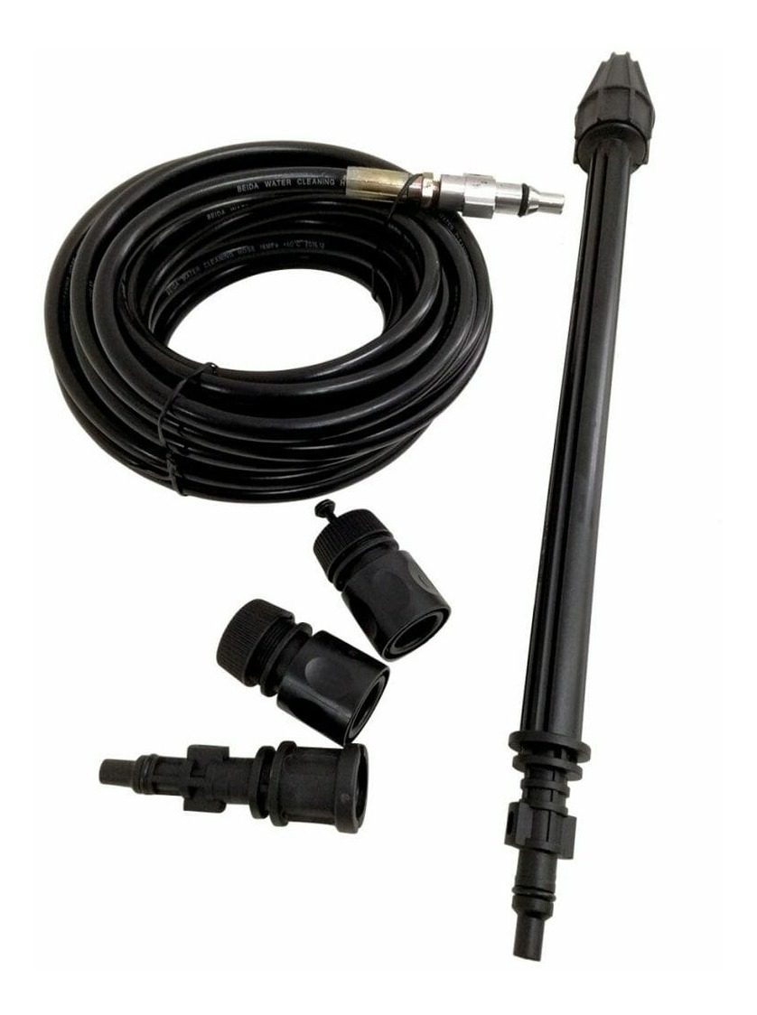  Kit De Accesorios Kushiro Para Hidrolavadoras Negro - 2
