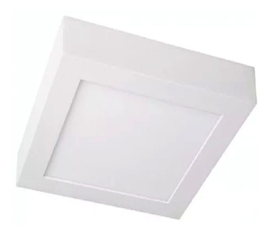 Plafon Led Cuadrado 18w 1400lm - Calido Plc18lce Etheos Blanco