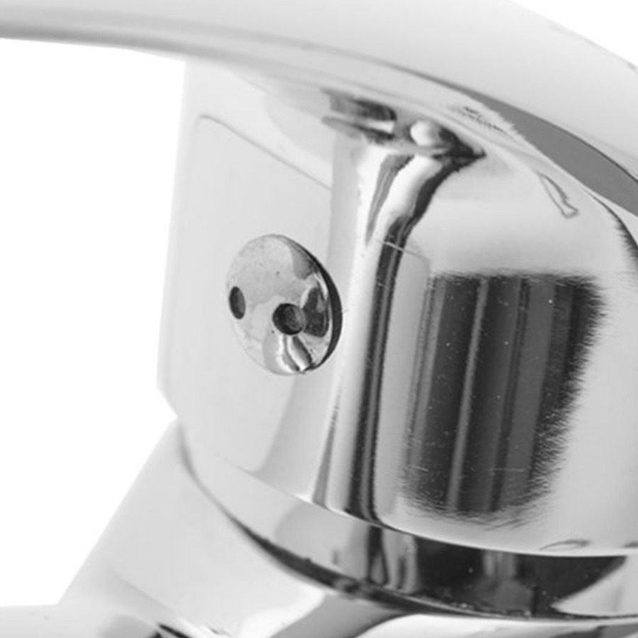 Grifería Monocomando Lavatorio Para Baño Linea Missouri Gloa Plateado - 2