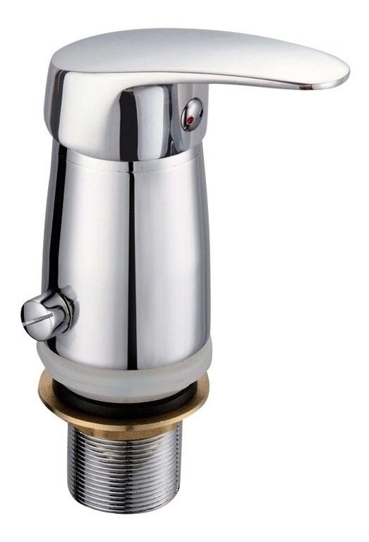Grifería Monocomando De Bidet Para Baño Línea Obi Gloa Plateado