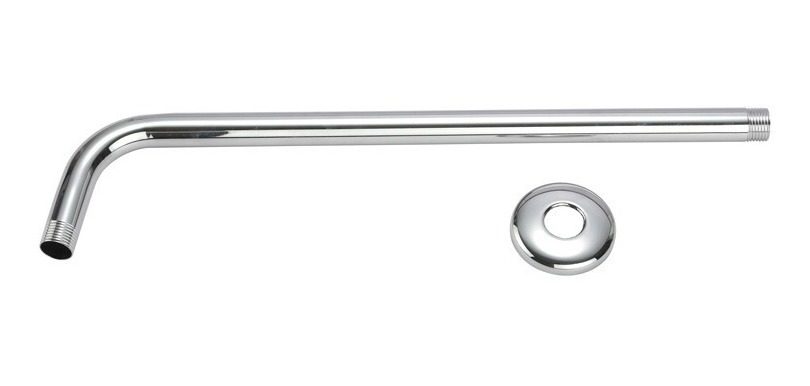 Brazo De Ducha En Abs De 40cm P/cabezal Cromado Gloa Plateado - 1