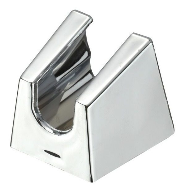 Soporte Para Duchador De Mano Abs Cromado Gloa Plateado