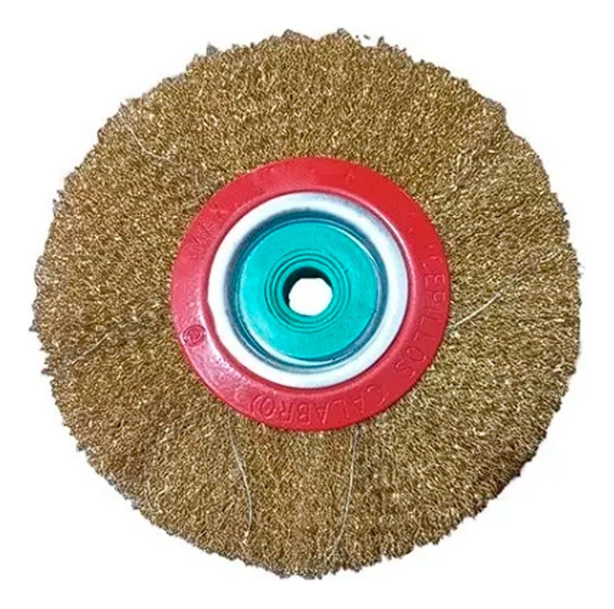 Cepillo De Acero Calabro P/ Amoladora De Banco 125x25
