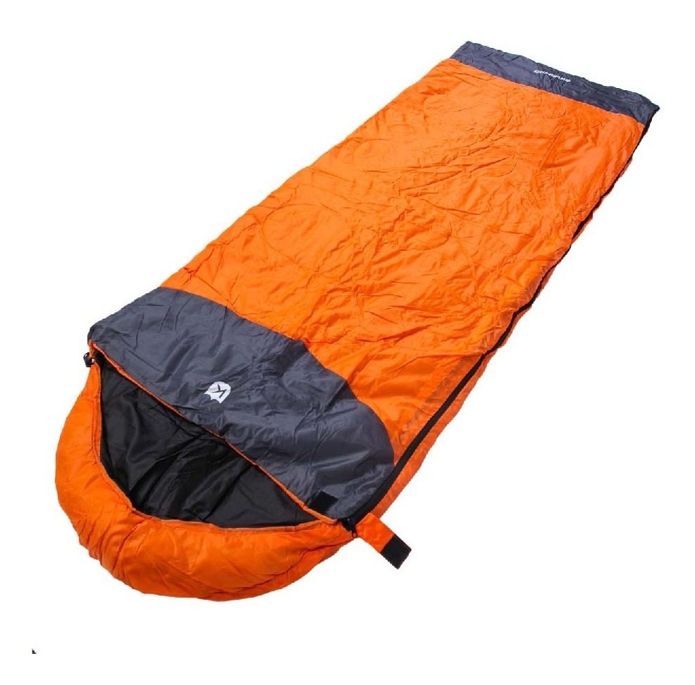 Bolsa De Dormir Rectangular C/capucha Temp 0 A 10ºc 190x75  - 1