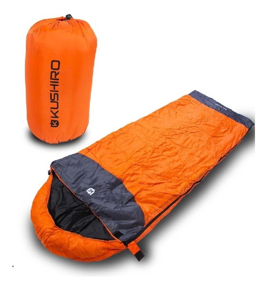 Bolsa De Dormir Rectangular C/capucha Temp 0 A 10ºc 190x75  - 4