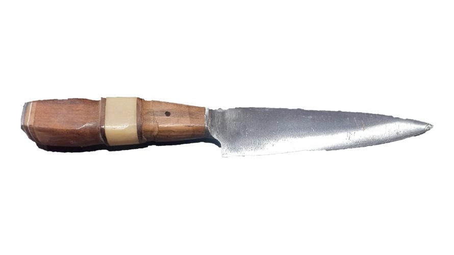 Cuchillo Tandilero 14 Cm Estilo Cabo Según Existencia Gris - 4