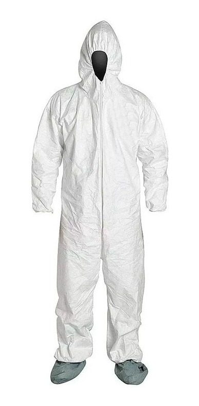 Mameluco Descartable Xxl Ce5/6 Sin Costura Respirable Nubus Blanco