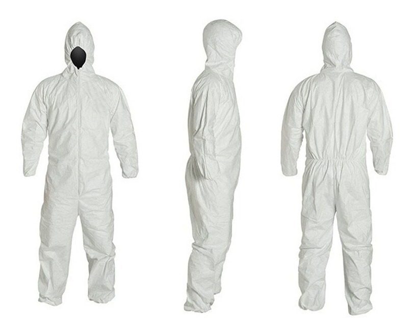 Mameluco Descartable Xxl Ce5/6 Sin Costura Respirable Nubus Blanco - 1