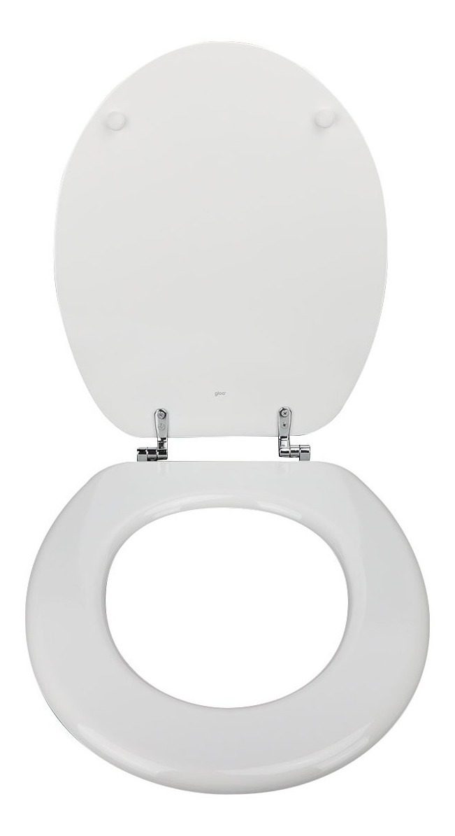 Tapa Asiento De Inodoro Mdf Herrajes Metalicos Gloa Amhmc01 - 1