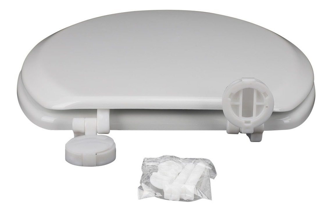 Tapa Asiento De Inodoro Mdf Herrajes Plasticos Gloa Amhpa01 - 1