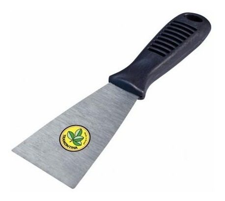 Espátula Metálica Flexible 8cm Mango Plastico Tramontina