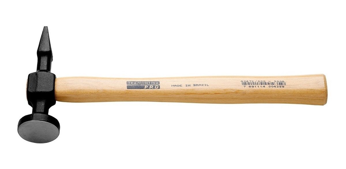 Martillo Para Chapista Pena Cruzada 300 G C/mango Tramontina