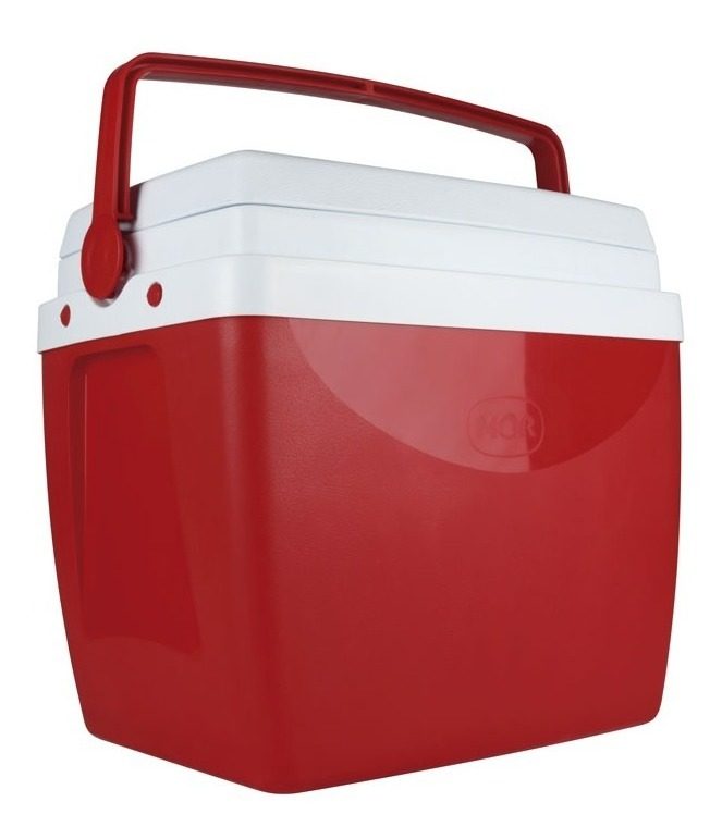 Heladera Conservadora Plastica 26 Litros Rojo Mor Rojo