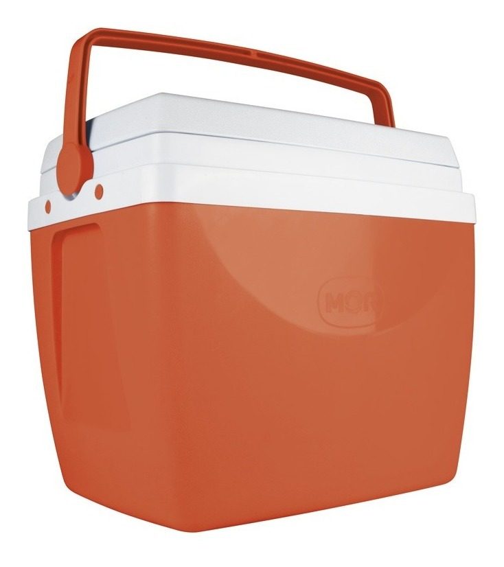 Heladera Conservadora Plastica 34 Litros Naranja Mor Naranja