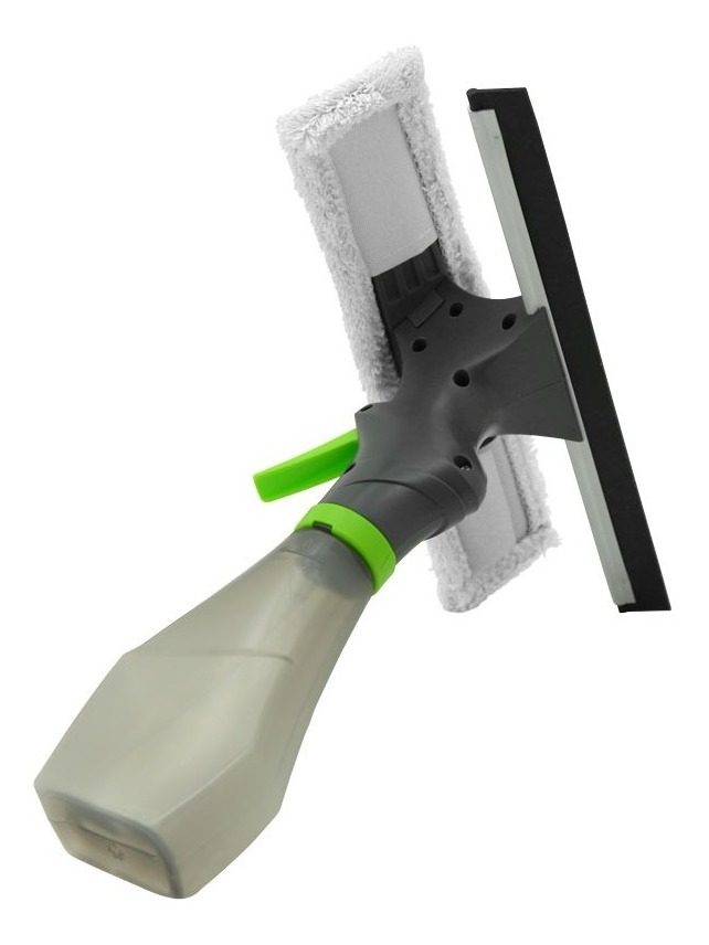 Rociador Limpia Vidrio Microfibra + Escurridor 3 En 1 Vonne - 1