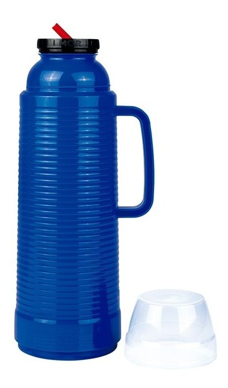 Termo Mor Use Daily Flip Beige Azul O Negro 1 L Frio/calor - 4