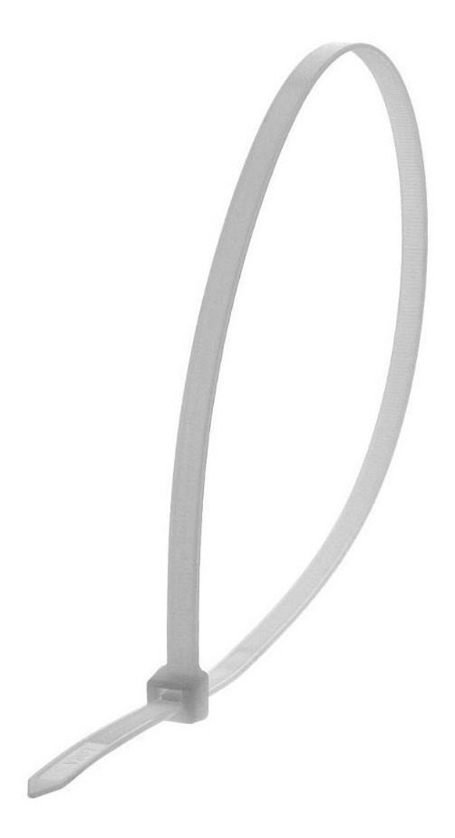 Precinto Blanco 4,8 X 300 Mm Bolsa Por 100 U. Tension 22 Kg Blanco