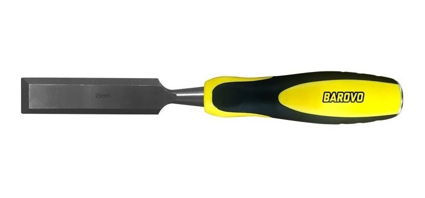 Formon Acero Profesional 25mm Mango Plastico