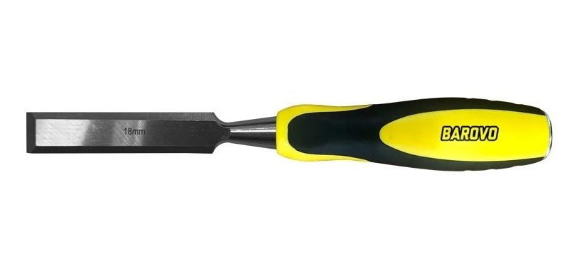 Formon Acero Profesional 18mm Mango Plastico
