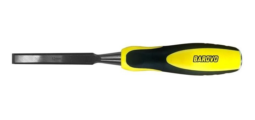 Formon Acero Profesional 12mm Mango Plastico