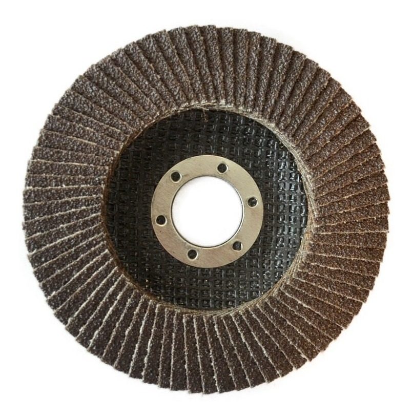 Disco Flap De Óxido De Aluminio. 4,5  / 120g Barovo Marrón