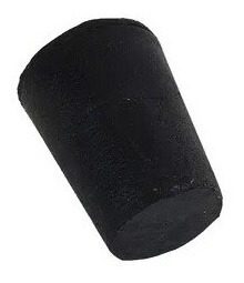 Tapon Conico Chico Para Piletas De Lona Negro