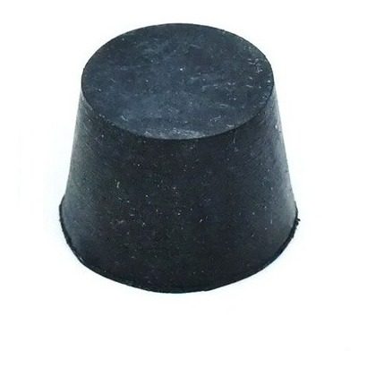 Tapon Conico Grande Para Piletas De Lona Negro