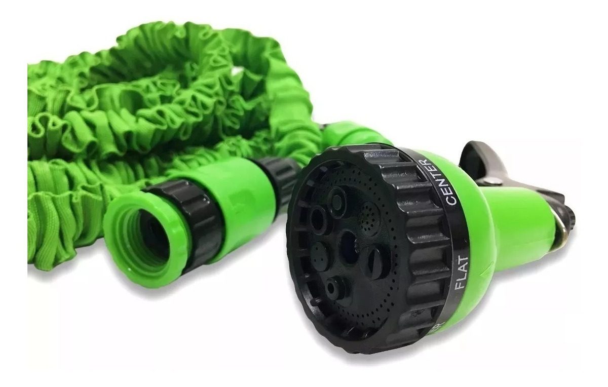 Manguera Expandible Latex Kushiro Malla Expansible 23m Verde Claro - 2