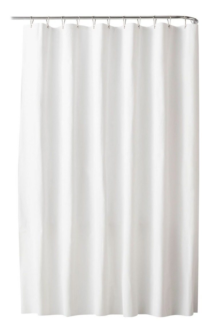 Protector Para Cortina De Baño Blanco 180x180 80 Micrones  Blanco