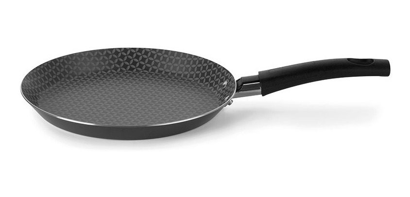 Panquequera Antiadherente Gourmet 18cm Multiflon Gris Oscuro