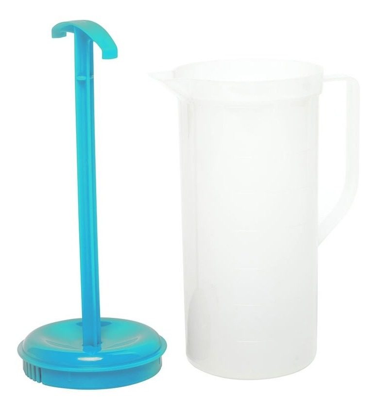 Jarra 1.85l Plastica Medidora Y Mezcladora Turquesa Vonne - 1
