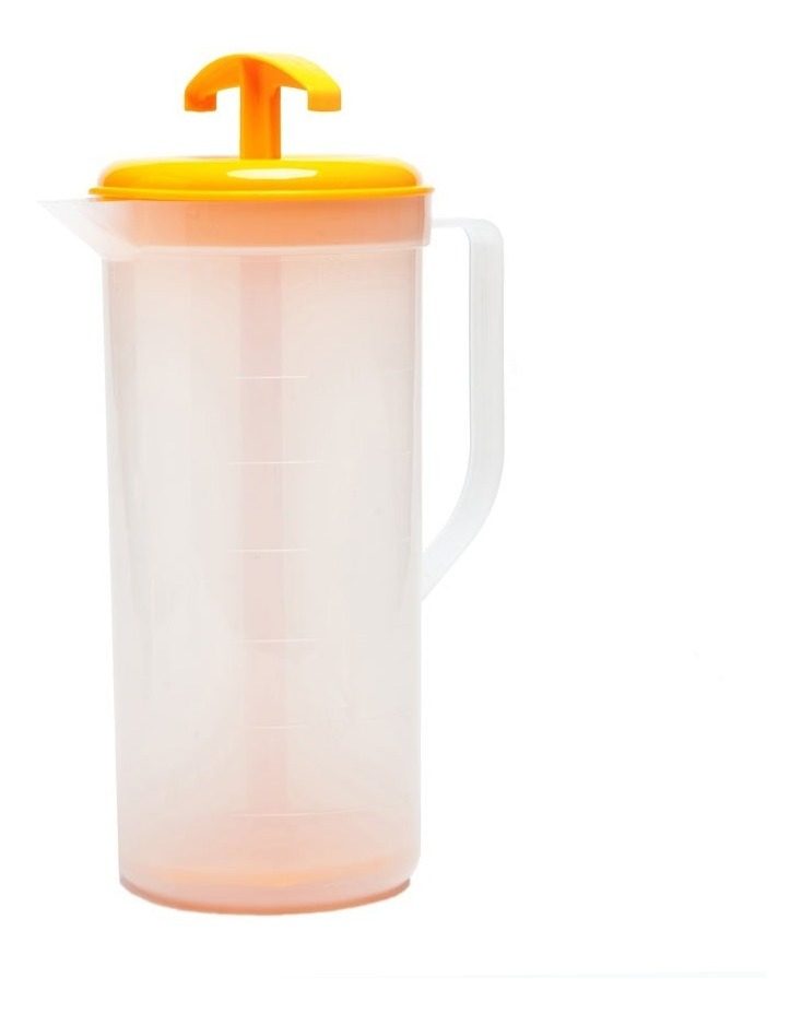 Jarra 1.85l Plastica Medidora Y Mezcladora Naranja Vonne Naranja