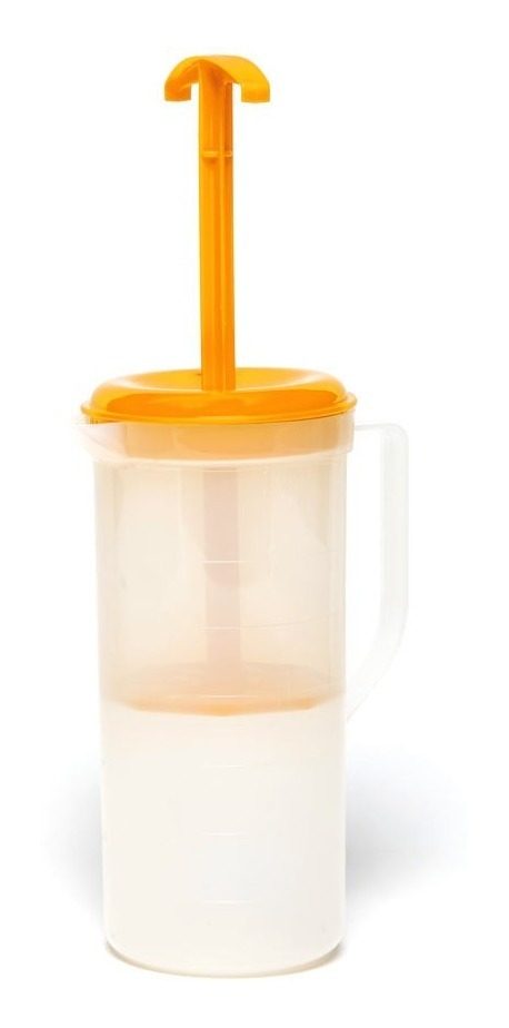 Jarra 1.85l Plastica Medidora Y Mezcladora Naranja Vonne Naranja - 1