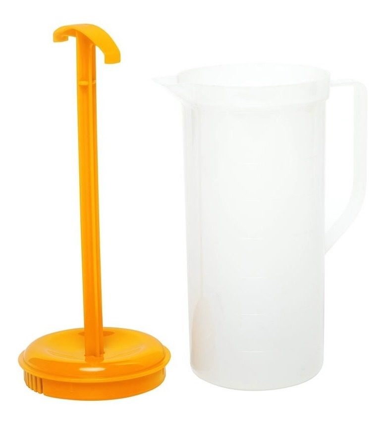 Jarra 1.85l Plastica Medidora Y Mezcladora Naranja Vonne Naranja - 2