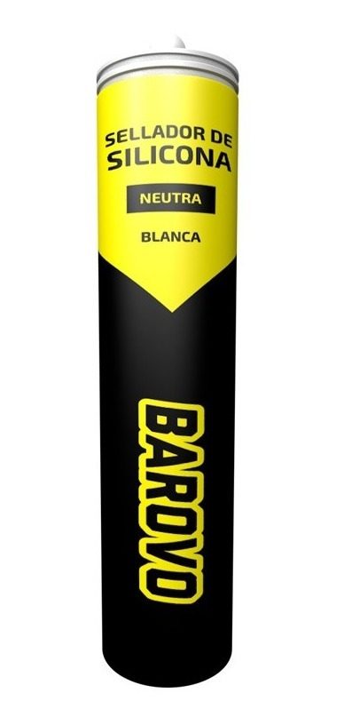 Sellador Silicona Neutra Blanco - Barovo