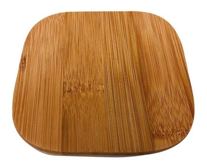 Frasco Vidrio Cuadrado 10 X 20cm Tapa De Bambu 1600 Ml Vonne Marrón Claro - 2